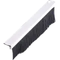 Svalk børstetætningsliste F-form 24 mm x 1 m hvid