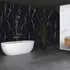 Fibrotech SPC vægpanel 4x1000x2600 mm black marble