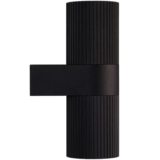 Nordlux Kyklop Ripple væglampe GU10 sort