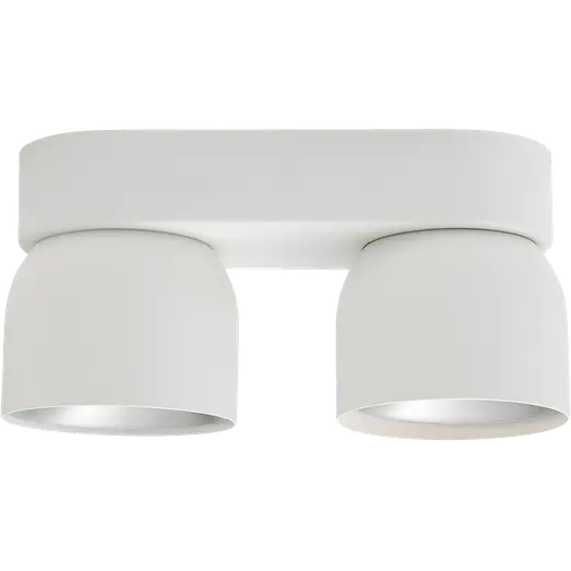 Nordlux Pitcher 2-spot spotlight GU10 hvid