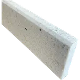 Terrazzo sokkelliste Dubai slebet overflade og top med fas 40x1,5x7,5 cm
