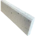Terrazzo sokkelliste Dubai slebet overflade og top med fas 40x1,5x7,5 cm