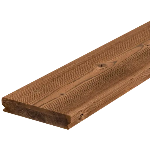 Thermowood terrassebræt glat 32x150 mm