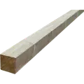 Tømmer ru stolper trykimprægneret 75x75 mm