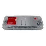 Fischer MiniFixTainer PowerFast II elforzinkede skruer 125 stk