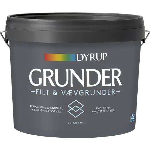 Dyrup grunder filt- og vævgrunder 9 L