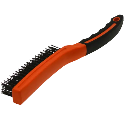 Staco stålbørste m/4 rækker