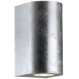 Nordlux Canto Maxi 2 væglampe galvaniseret