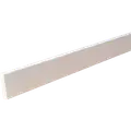 HT 39H forkantliste 1 rund kant hvid 9x43 mm