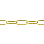 Roliba urkæde formessinget stål Ø2,2 mm x 2 m