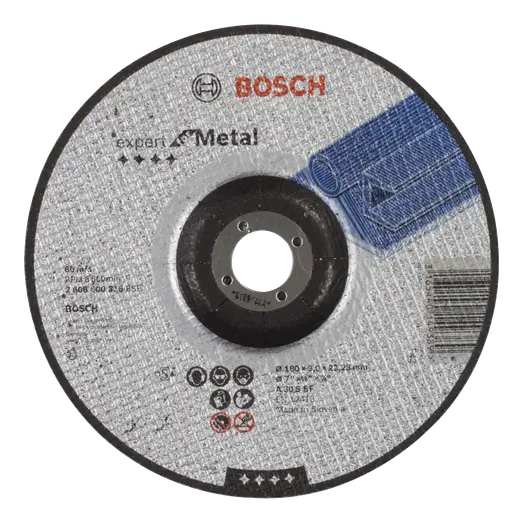 Bosch A30 S BF skæreskive til metal, forkrøbbet Ø180 mm