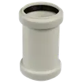 Skydemuffe PP 50 mm hvid