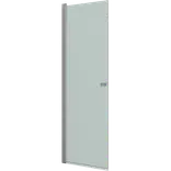 Scanbad svingdør A 79x200cm børstet satin/isglas