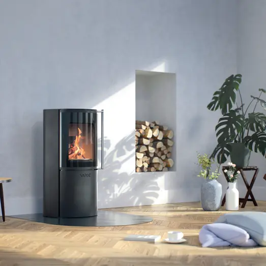 Varde Nordic 3 brændeovn sort