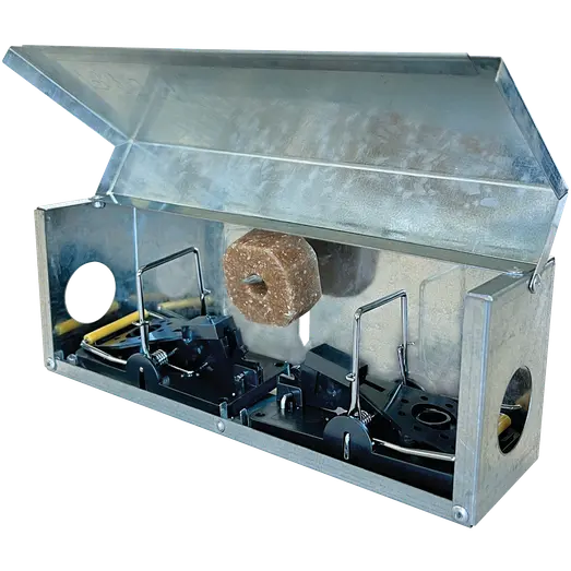 Tunnelboks mus m/2 smækfælder