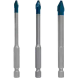 Bosch EXPERT HEX-9 Hard Ceramic borsæt, 5x90; 6x90; 8x90 mm, 3 stk.