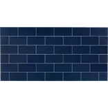 Berryalloc kitchenwall 2,2x600x1200 mm stjerneblå - 20x30 cm flise