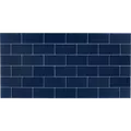 Berryalloc kitchenwall 2,2x600x1200 mm stjerneblå - 20x30 cm flise