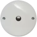 E-Line udløbsroset 5P T-MODEL Ø80 mm hvid