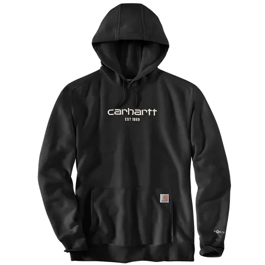 Carhartt Force logo sweatshirt sort