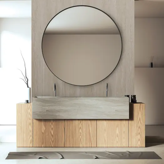 Fibrotech SPC vægpanel 4x1000x2600 mm travertine sand