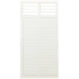 Plus Decora hegn 90x180 cm hvid