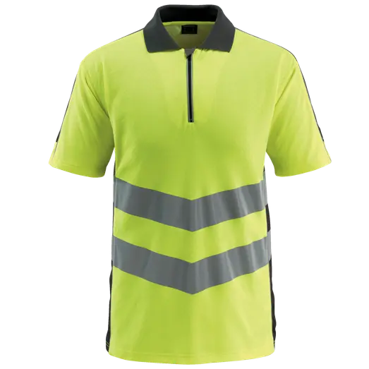 Mascot Murton Safe Supreme poloshirt hi-vis gul/sort