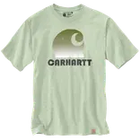 Charhartt heavy S/S C graphic t-shirt grøn