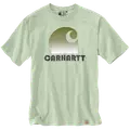 Charhartt heavy S/S C graphic t-shirt grøn