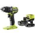 Ryobi RPD18BL1-2C42S slagbore-/skruemaskine sæt 18V ONE+