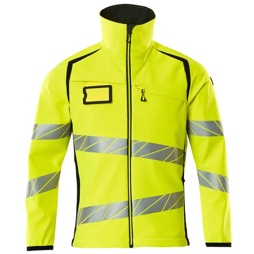 Mascot Accelerate Safe softshell jakke hi-vis gul/sort
