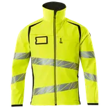 Mascot Accelerate Safe softshell jakke hi-vis gul/sort
