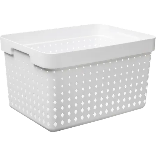 Seoul basket  hvid