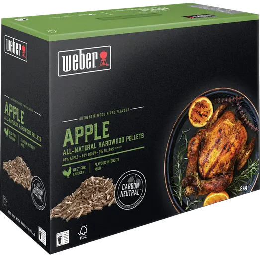 Weber SmokeFire træpiller æble 8 kg
