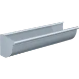 Rheinzink kvartrund venstre endebund 333x500x0,7 mm