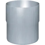 Rheinzink rørmuffe Ø76 mm