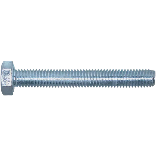 NKT H.Bolt sætskrue DIN 933 elforzinket 8x60 mm 100 stk.