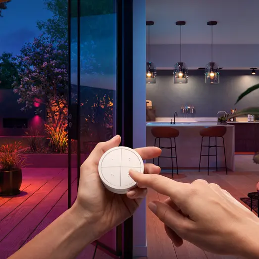 Philips Hue tap dial switch trådlæs kontakt hvid