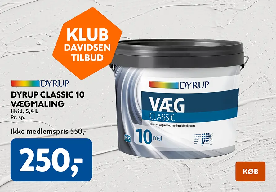 Klub Davidsen tilbud