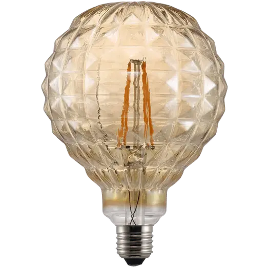 Nordlux Deco G125 Avra LED filamentpære 2200K