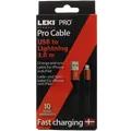 Leki bycph PRO kable USB til Lightning 3 m