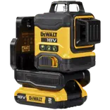 DeWALT DCLE34031D1-QW multilinjelaser grøn 18V 3x360 1x 2.0 Ah batteri og lader