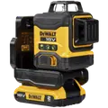 DeWALT DCLE34031D1-QW multilinjelaser grøn 18V 3x360 1x 2.0 Ah batteri og lader