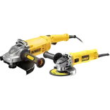 DeWALT DWE492DUO2 vinkelslibersæt 2200W 230 mm + 900W 125 mm