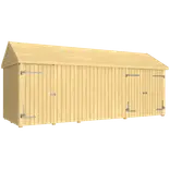 Plus Classic Multi Havehus 14,5 m² 3 moduler m/enkelt og dobbeltdør