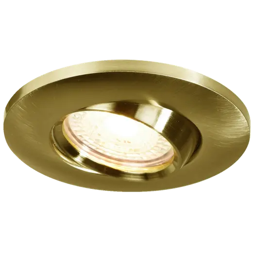 Nordlux Umberto indbygningsspot GU10 messing