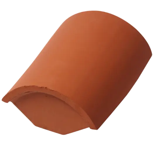 Monier rygningssten slutsten rød