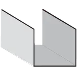 Knauf forstærkningsskinne 1,5x70x3600 mm