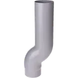 Plastmo nedførsel 90 mm grå