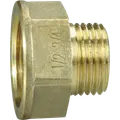 Spidsmuffe 1/2"x3/8" messing